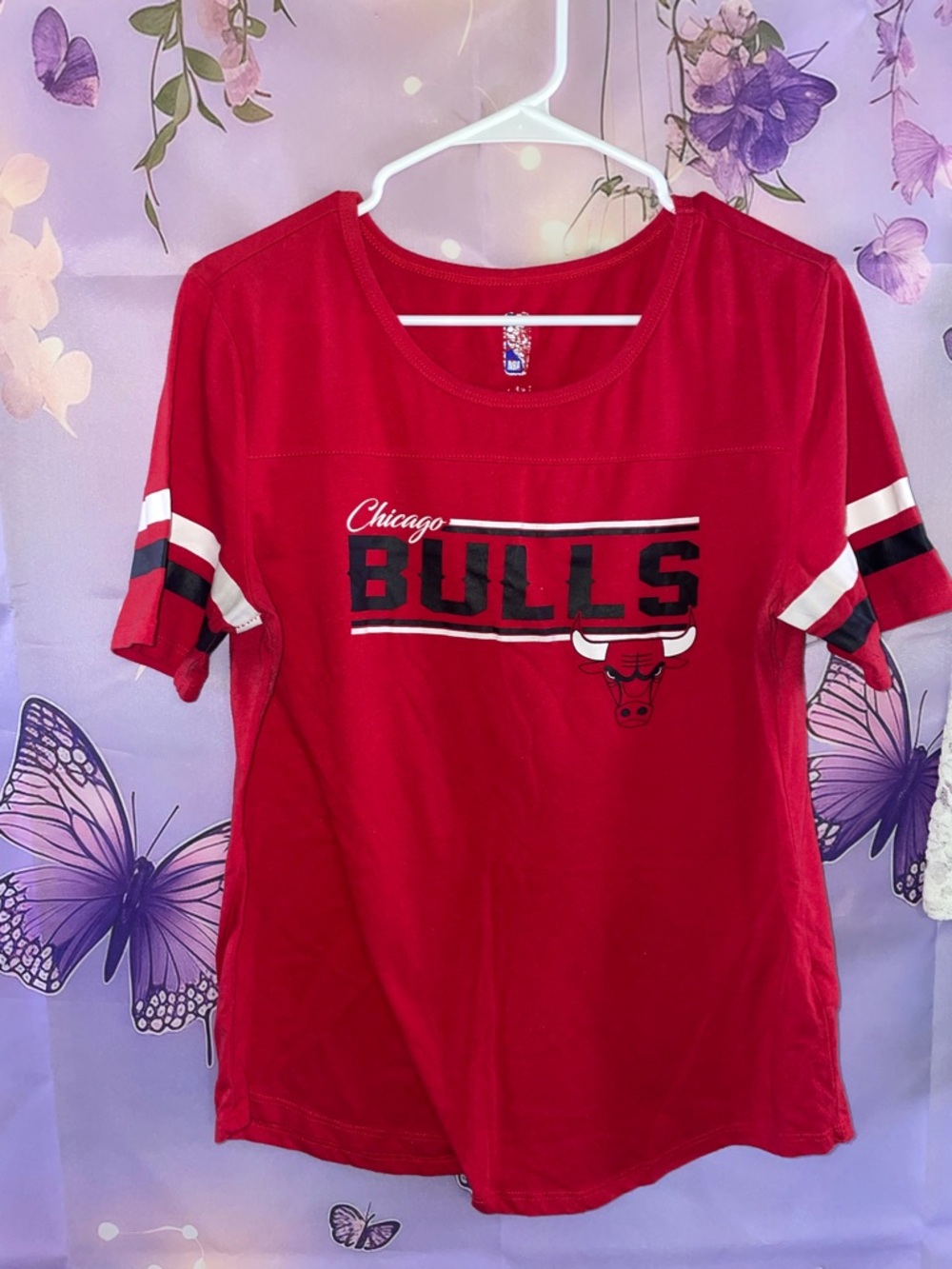 Women's Red Short-Sleeve Tee